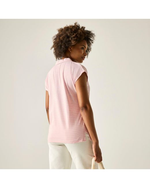 Regatta Pink Lorana Breathable T-Shirt
