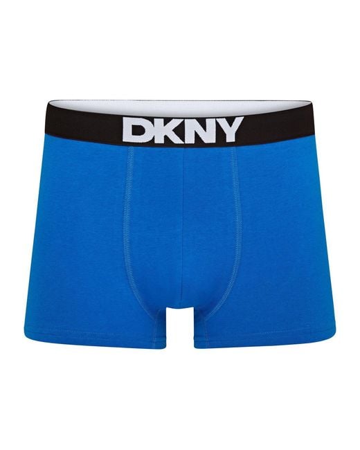 DKNY Blue 5 Pack Trunks Walpi for men