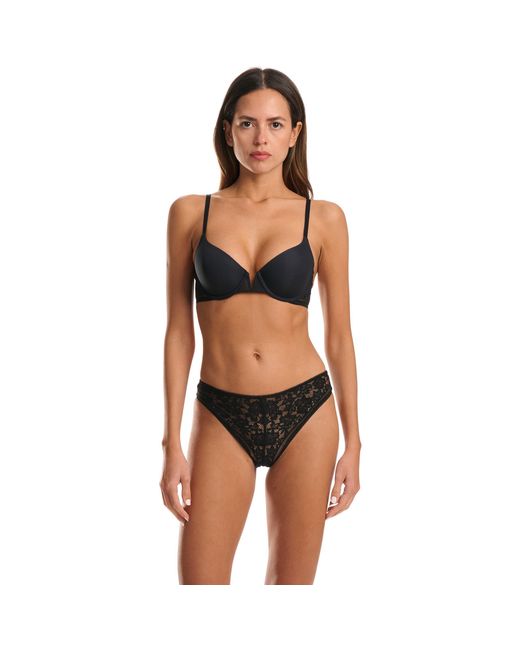 Wolford Blue Lightly Lined Demi Bra