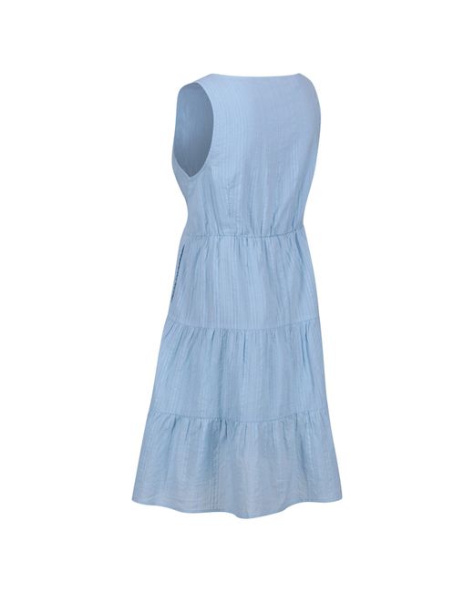 Regatta Blue Zariah Smock Dress