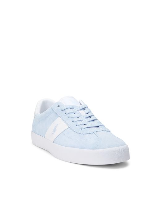 Polo Ralph Lauren Blue Court Vulc Low-Top Trainers for men
