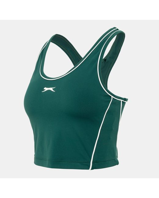 Slazenger 1881 Green Racerback Vest