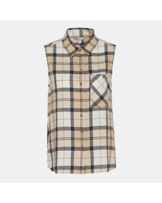 Barbour Natural Agnes Sleeveless Shirt