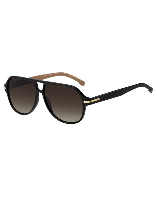 Boss Black Su Contemporary Square Sunglasses for men