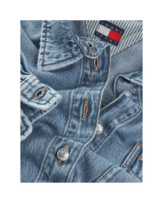 Tommy Hilfiger Blue Denim Long Sleeve Relaxed Fit Shirt