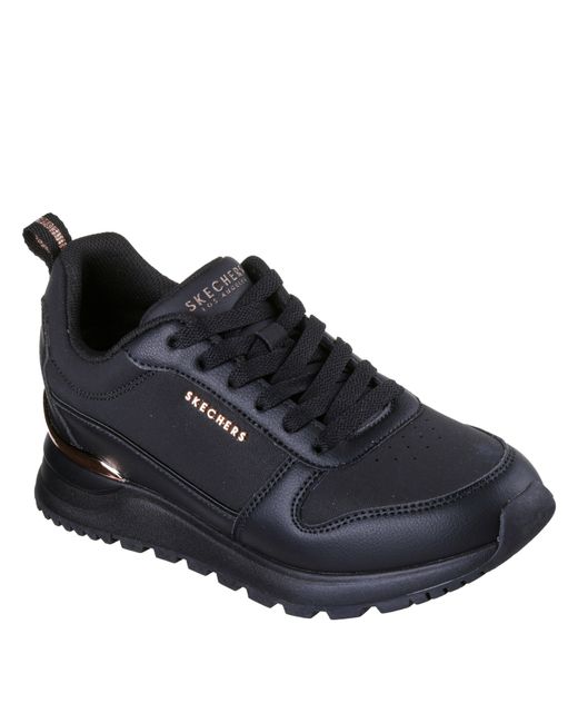 Skechers Blue Runway Casual Low-Top Trainers