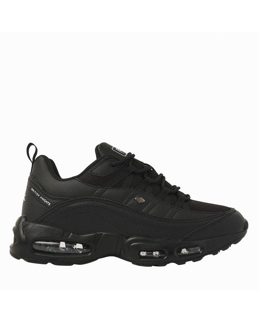 British Knights Black Rise Trainers for men
