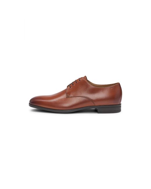 Boss Brown Kensington Derby Shoes for men