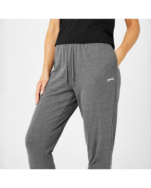 Slazenger 1881 Gray Interlock Closed Hem Pant
