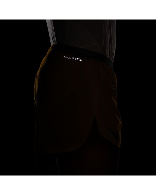Nike Yellow Aero 4 Inch Shorts for men
