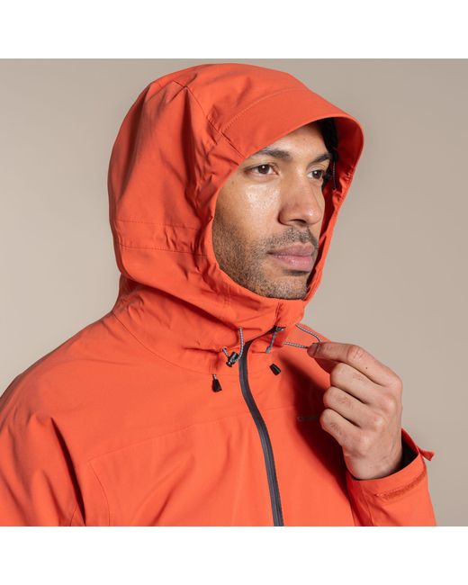 Craghoppers Blue Ponsa Waterproof Aquadry Jacket for men
