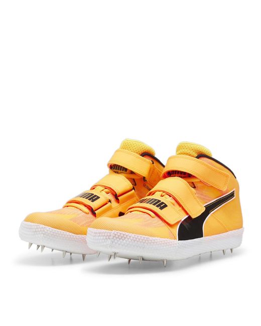 PUMA Metallic Evospeed Javelin 4 Ultraw Track Running Spikes for men