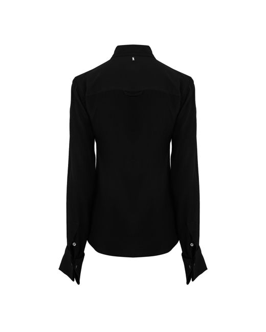 AMI Black Ami Collar Shrt Ld61