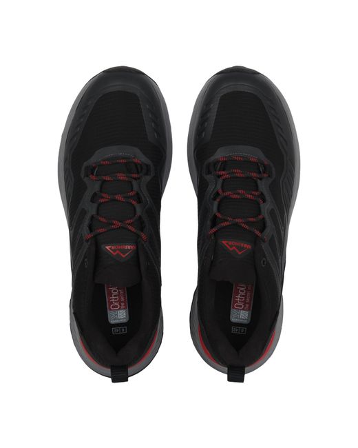 Karrimor Black Haraka Waterproof Walking Shoes for men