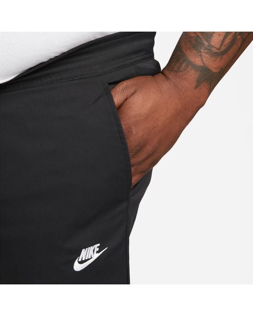 Nike Black M Nk Clb Wvn Ta for men