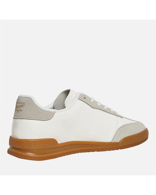 Original Penguin White Giovanni Trainers for men