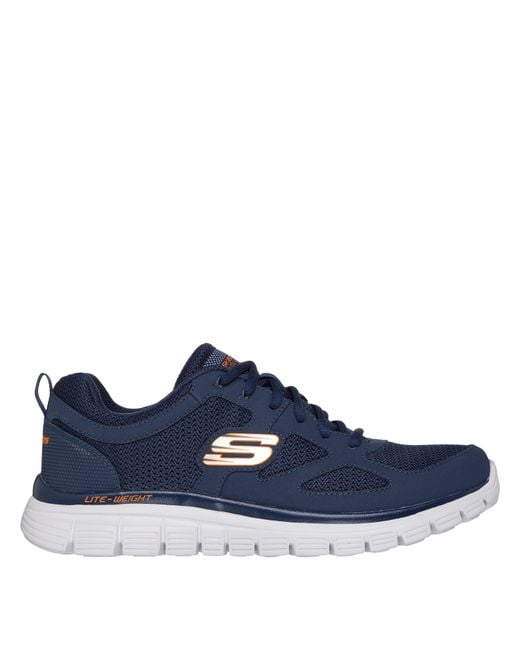 Skechers Blue Flex Burns Agoura Trainers for men