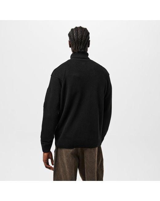 C P Company Black Jumper for men