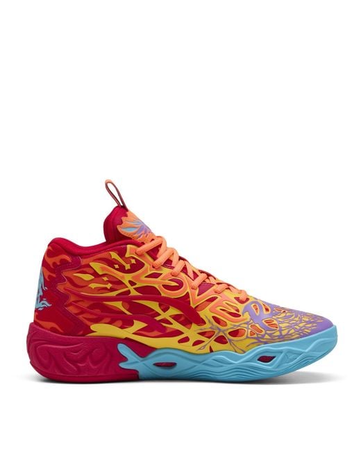 PUMA Orange Mb.04 Phoenix Basketball Trainers for men