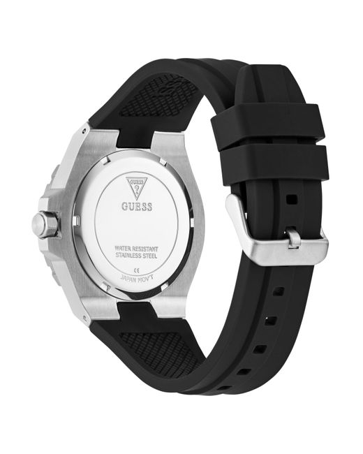Guess Metallic Analogue Quartz Watch for men