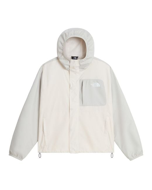 The North Face White Tnf Nuketo Wind Jacket
