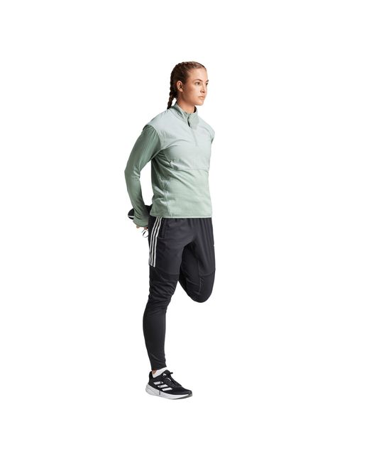 Adidas Blue Ultimate High Visibility Half Zip Performance Tracksuit Top