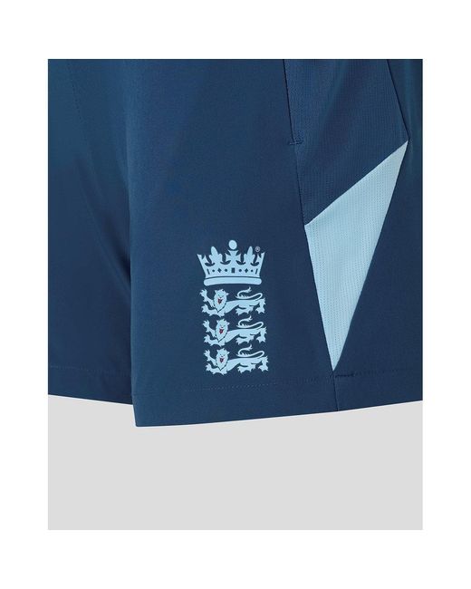 Castore Blue 26/27 England Cricket Performance Shorts