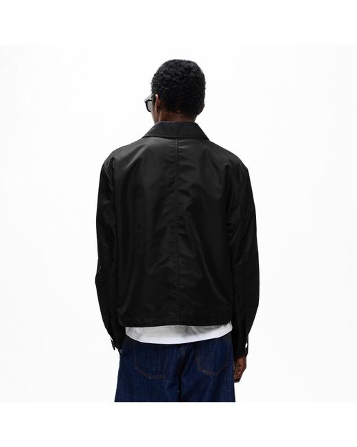 AMI Black De Coeur Coach Jacket for men