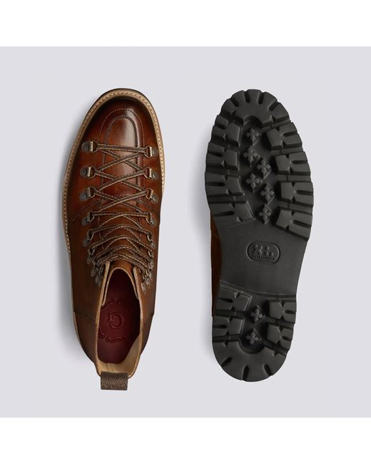 GRENSON Brown Brady Boot for men