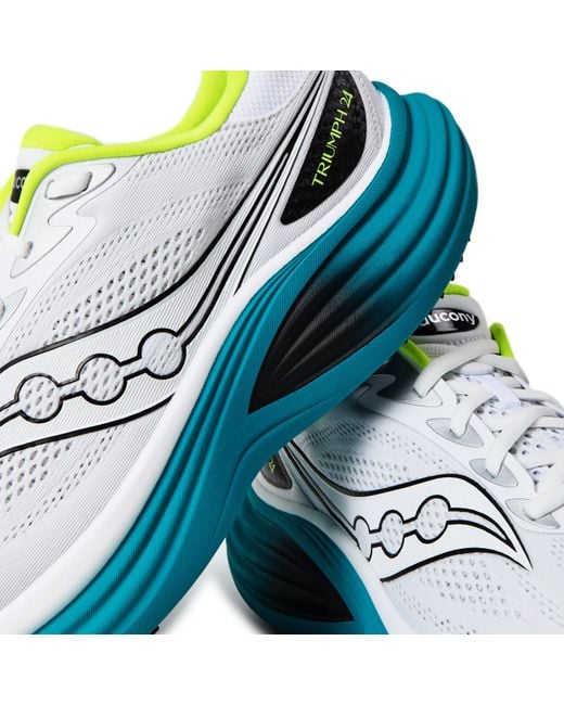 Saucony Blue Triumph 24 Road Running Shoes for men