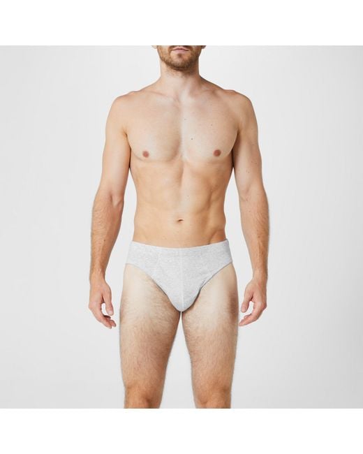 Donnay White Essential 5-Pack Briefs for men
