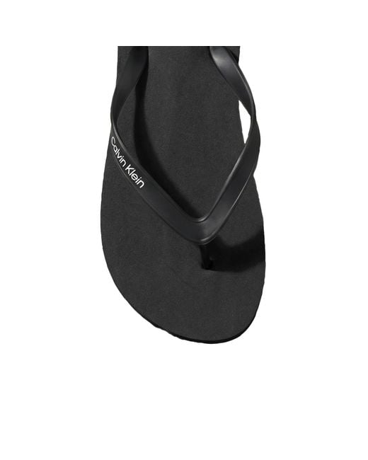 Calvin Klein Black Flip Flops for men