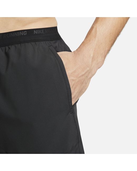 Nike Black Stride 7In Short for men