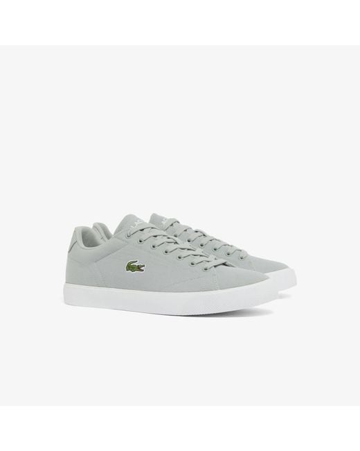 Lacoste Gray Low-Top Trainers for men