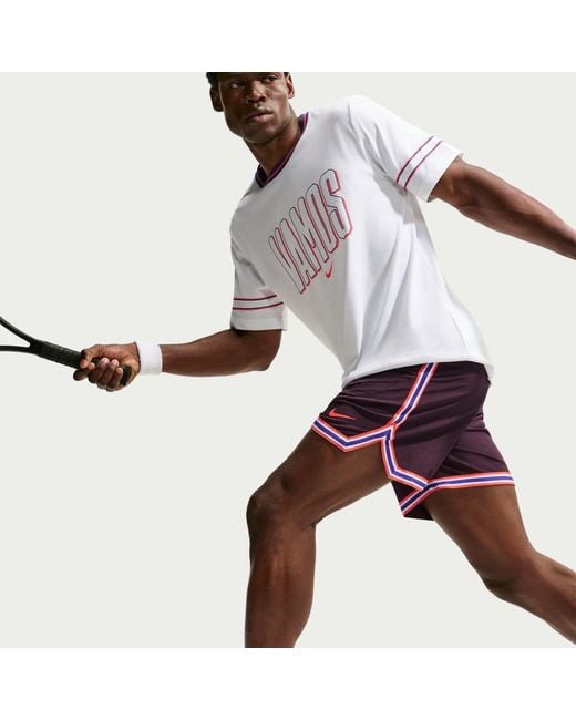 Nike Red Slam Tennis Shorts for men