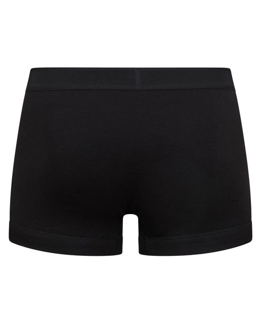 Tom Ford Black Plain Cotton Boxer Briefs, 2-Pack for men