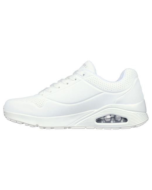 Skechers White Uno Stand On Air Trainers for men