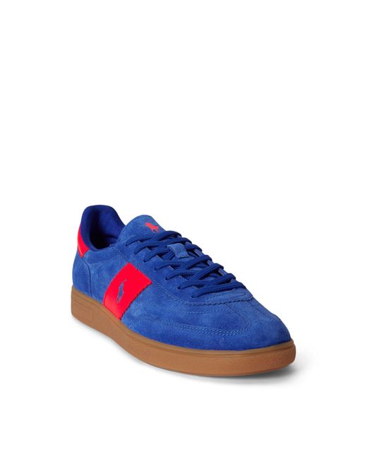 Polo Ralph Lauren Blue Bedford Low-Top Trainers for men