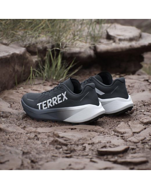 Adidas Black Terrex Agravic 3 Trail Running Shoes