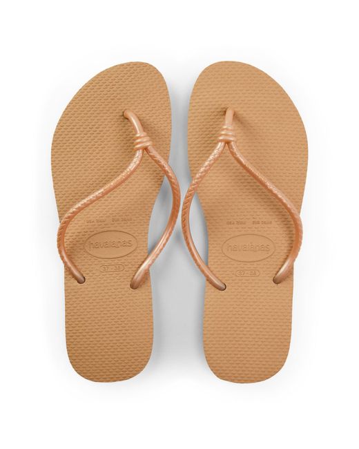 Havaianas Brown Flip Flops