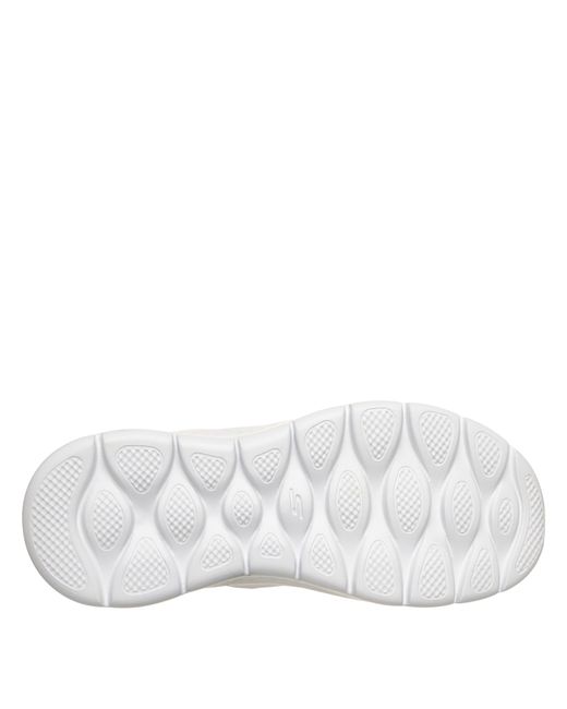 Skechers White Slip-Ins: Go Walk Flex