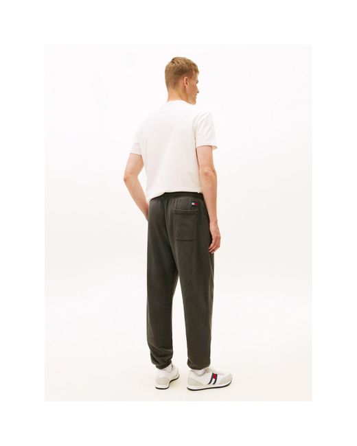 Tommy Hilfiger Green New Classic Closed Hem Fleece Joggers for men