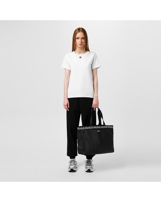 HUGO White Logo T-shirt