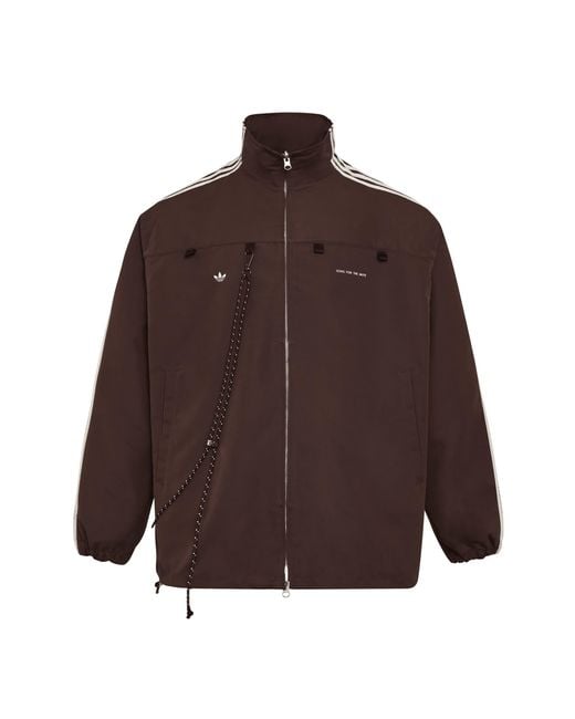 Adidas Brown 007 Track Top for men