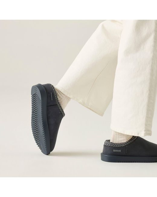 Regatta Gray Risley Mule Waterproof Lifestyle Shoes