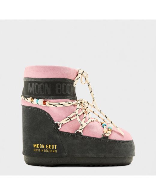 Moon Boot Pink Snow Boots