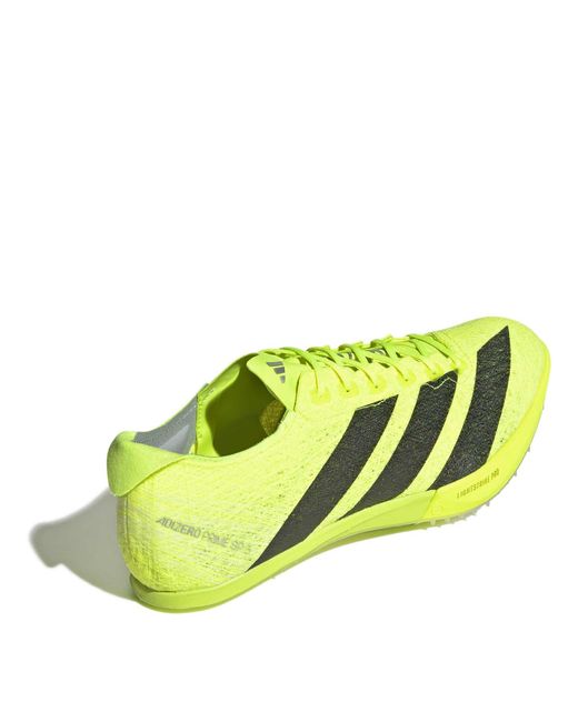 Adidas Yellow Adizero Track Running Spikes Adults