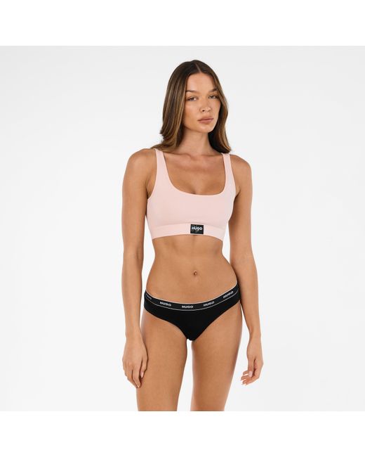 HUGO Black Regular Rise Brief