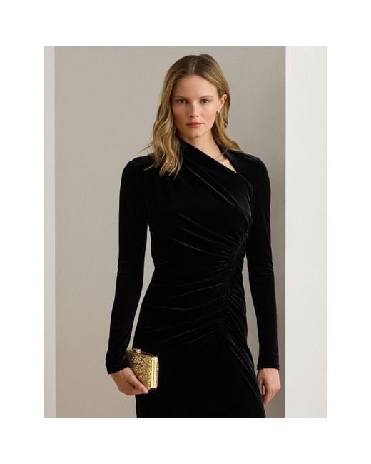 Ralph Lauren Black Felrad A Line Dress