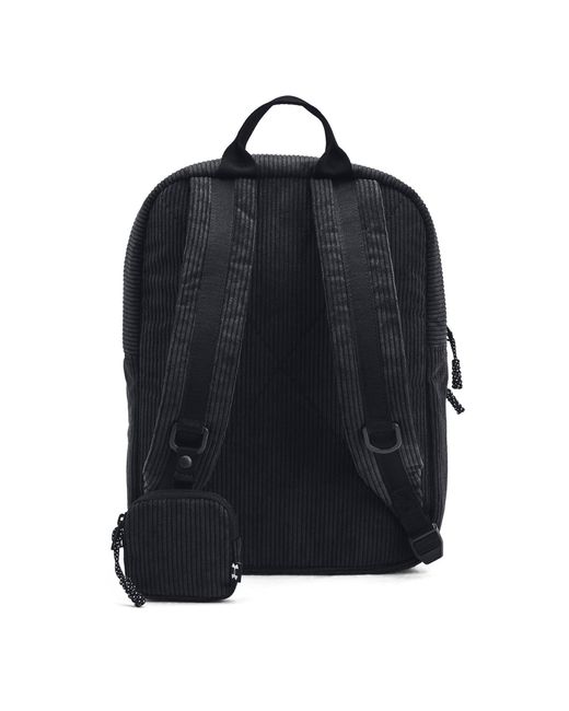 Under Armour Black Loudon Corduroy Backpack